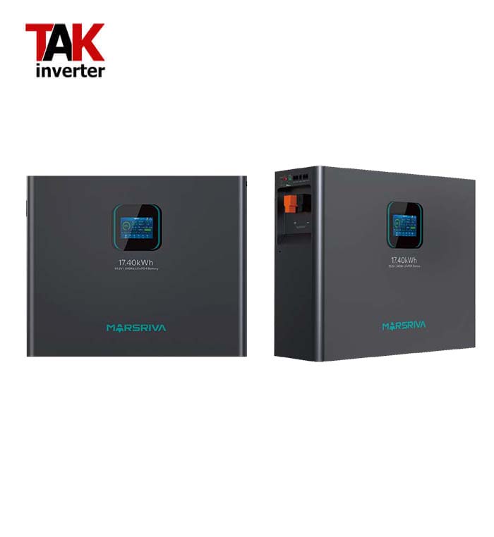 باتری خورشیدی مارسریوا 17.40kWh ولت 340Ah مدل MR-LFP48-340-WMD