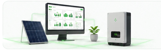 تجهیزات و سامانه پایش سیستم خورشیدی