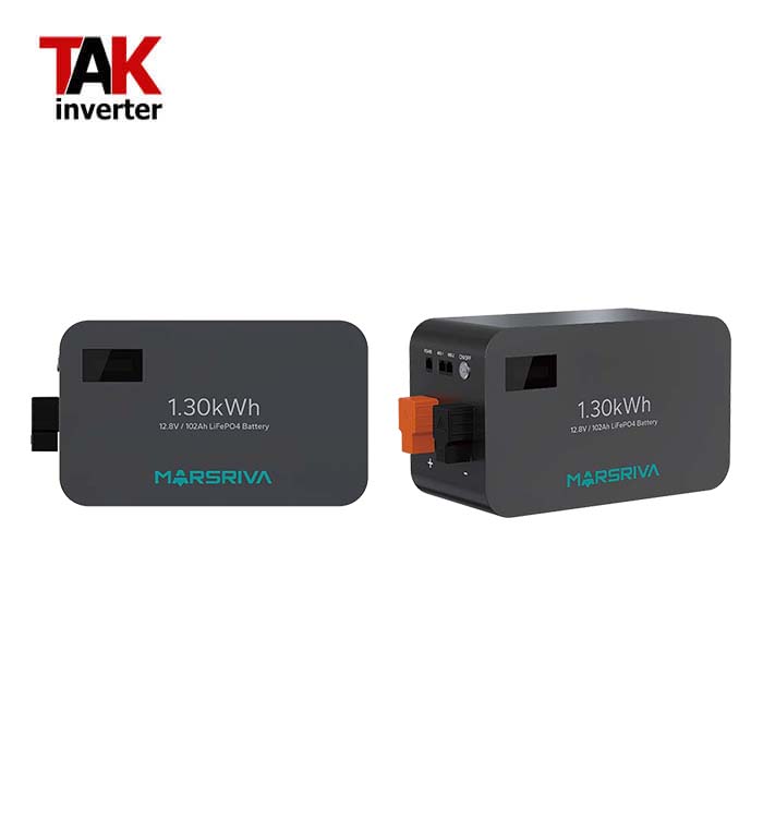 باتری خورشیدی 1.30kWh ولت 102Ah مدل MR-LFP12-100-WMD