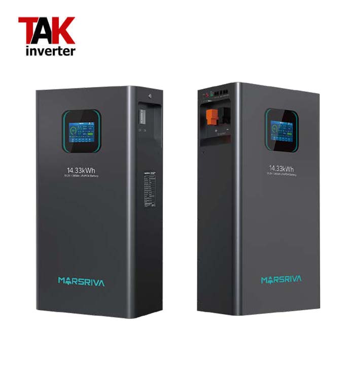 باتری خورشیدی مارسریوا 14.33kWh ولت 280Ah مدل MR-LFP48-280-WMD