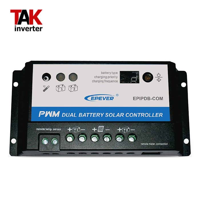 شارژ کنترلر خورشیدی 20 آمپر PWM Epever مدل EPIPDB-COM-20