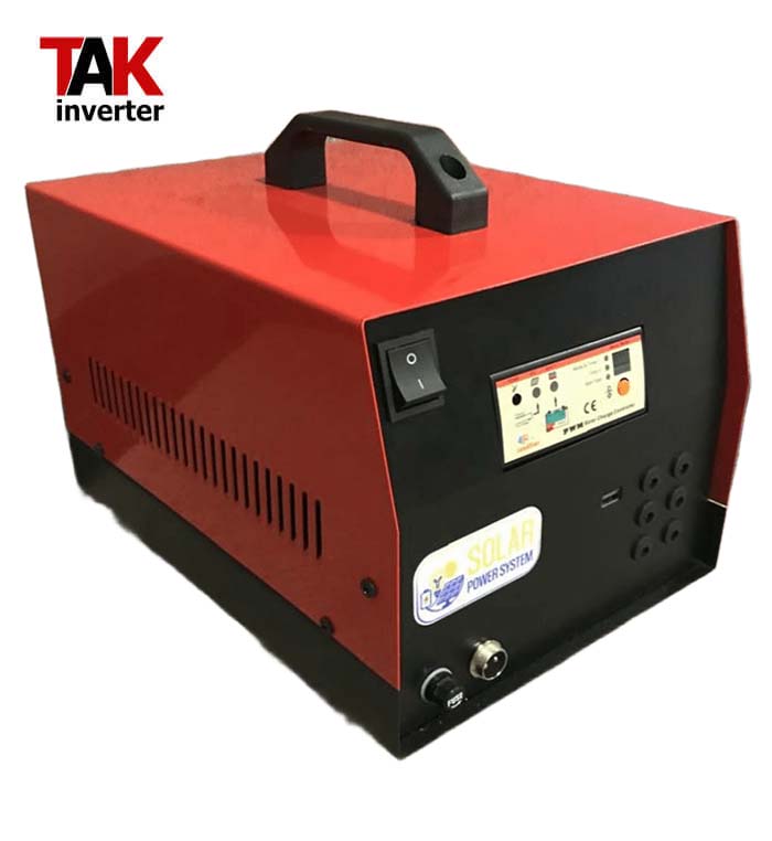 پکیج پرتابل خورشیدی با پنل 30w و باتری سیلد اسید 18A/H